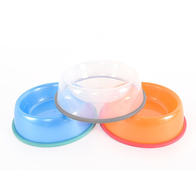 High Quality Portable Round Dogs Feeder Cheap Plastic Water Bowl Large Dog Pet Food Water Bowl