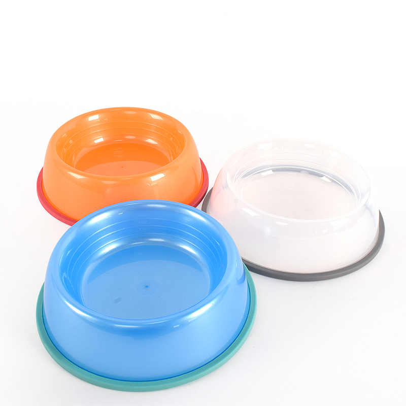 High Quality Portable Round Dogs Feeder Cheap Plastic Water Bowl Large Dog Pet Food Water Bowl