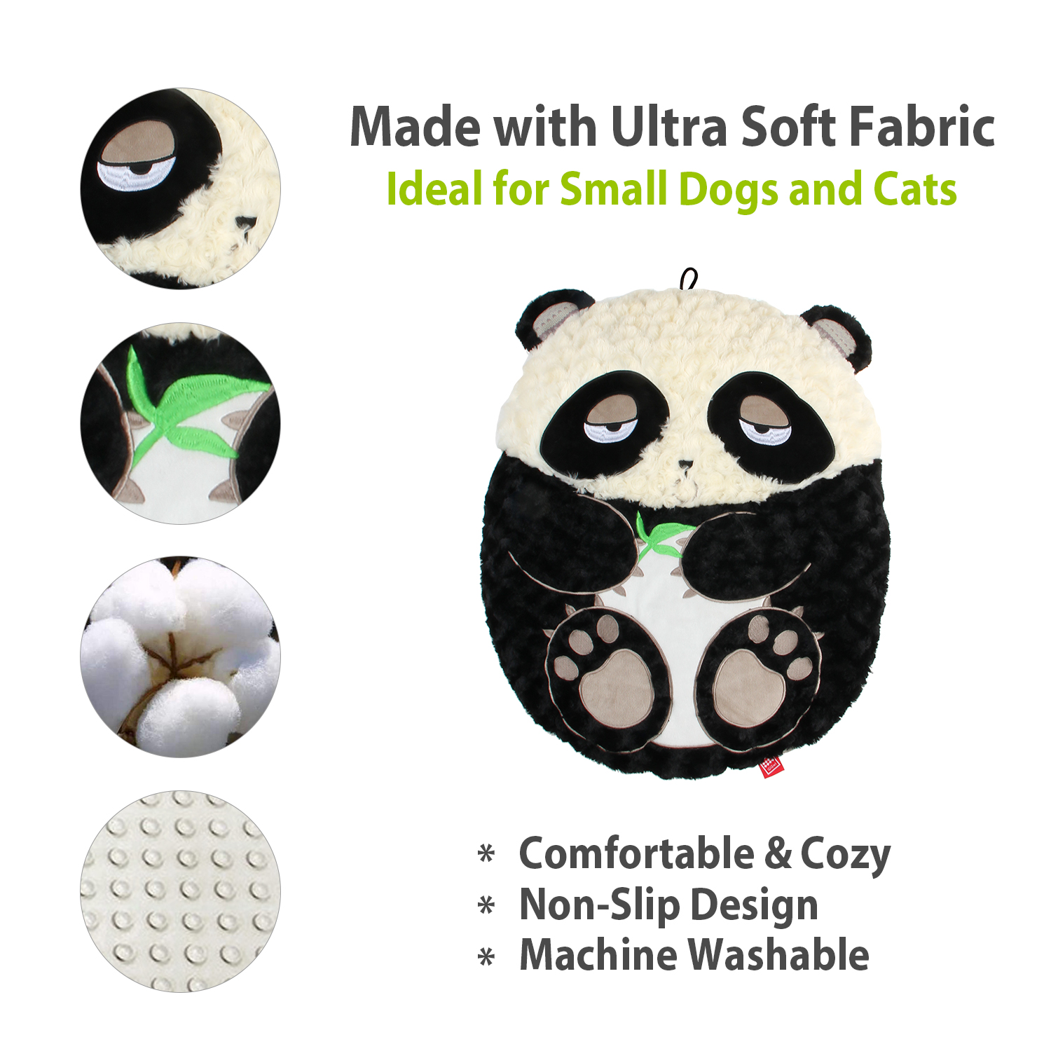 Cats Dogs Pet Bed Non-Slip Design Mat Machine Washable Pet Cushion