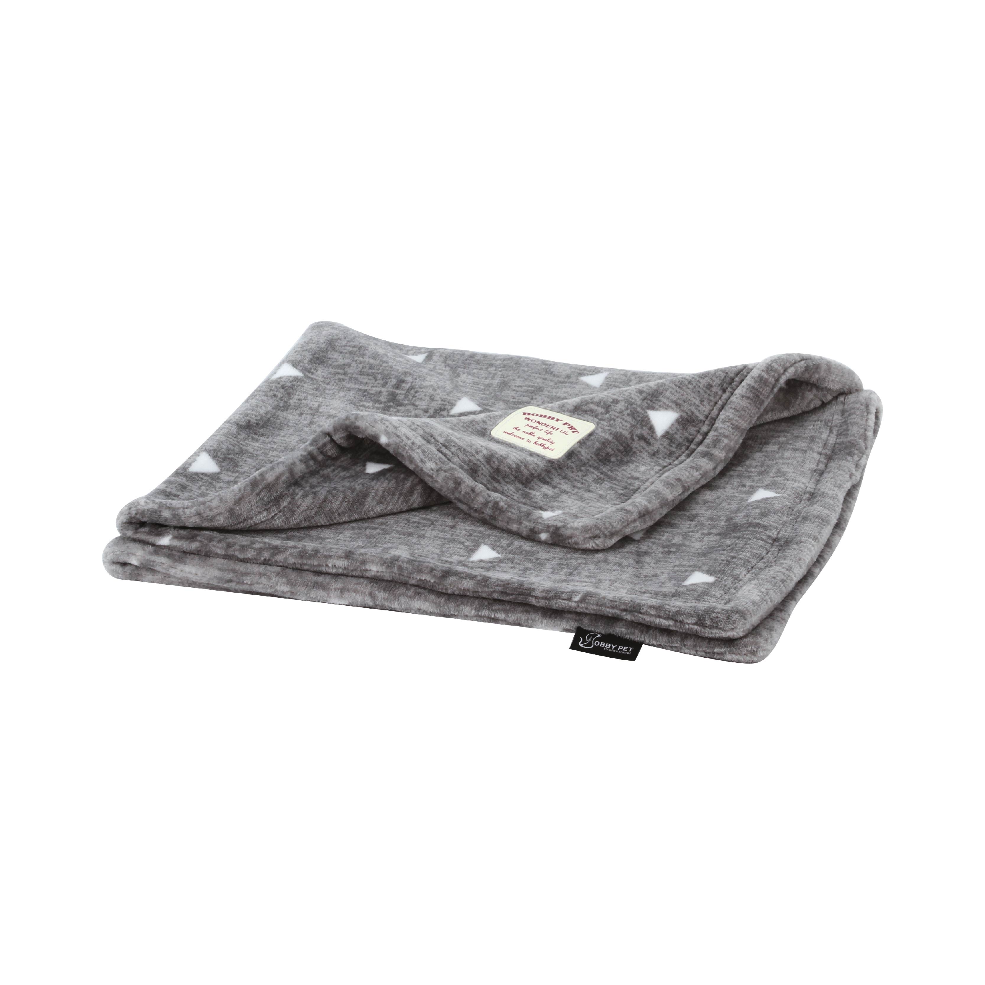 Bobbypet hot sale pet products accessories printing fleece dog throws self warming dog blankets