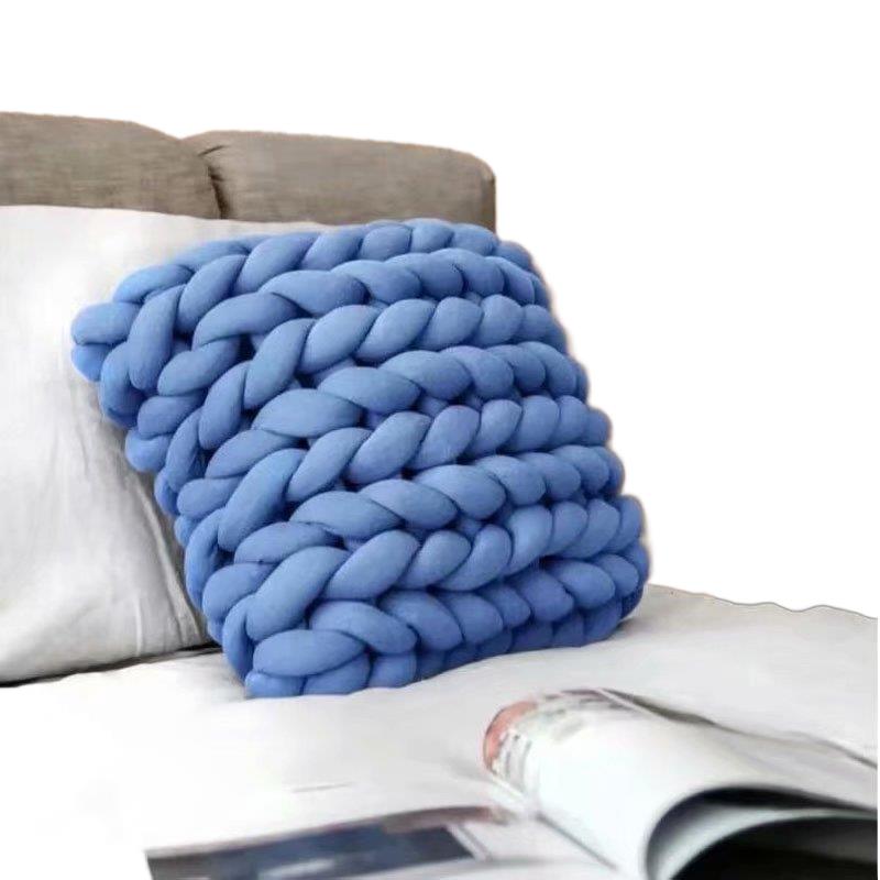 New ization chunky cotton tube yarn for Handmade Weave Throw Blanket