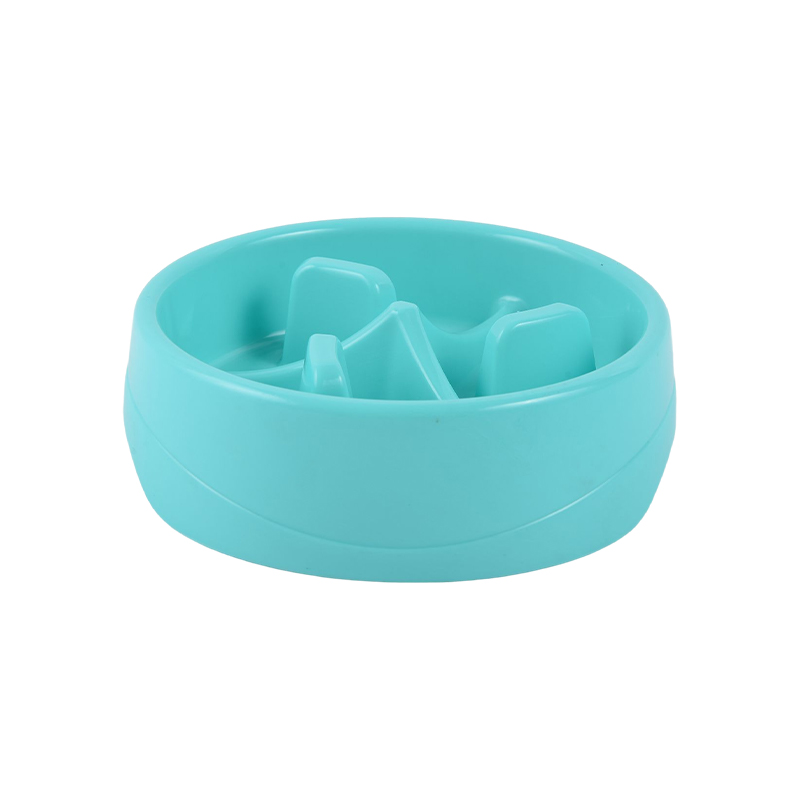 Durable PP Non-Slip Pet Eating Slow Feeder Bowl Food Slow Dog Bowl