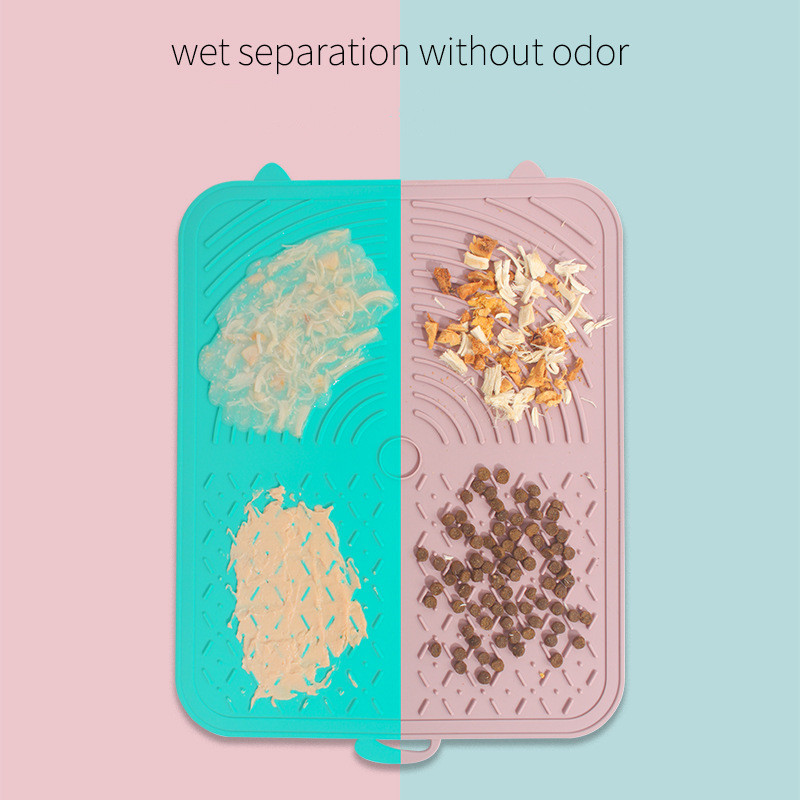 Food Puzzle Lick Mat for Dogs Bowl Feeded Dog Licking Mat Dog Slow Feeder Pet Calming Feeding Pad