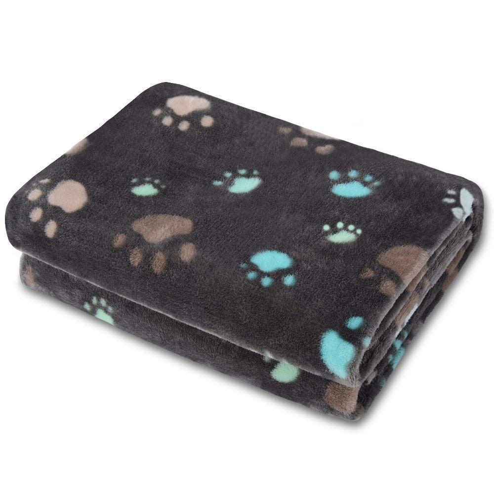 Songmai Cat and Dog Blanket Soft & Warm Fleece Flannel Pet Blanket, Great Pet Throw
