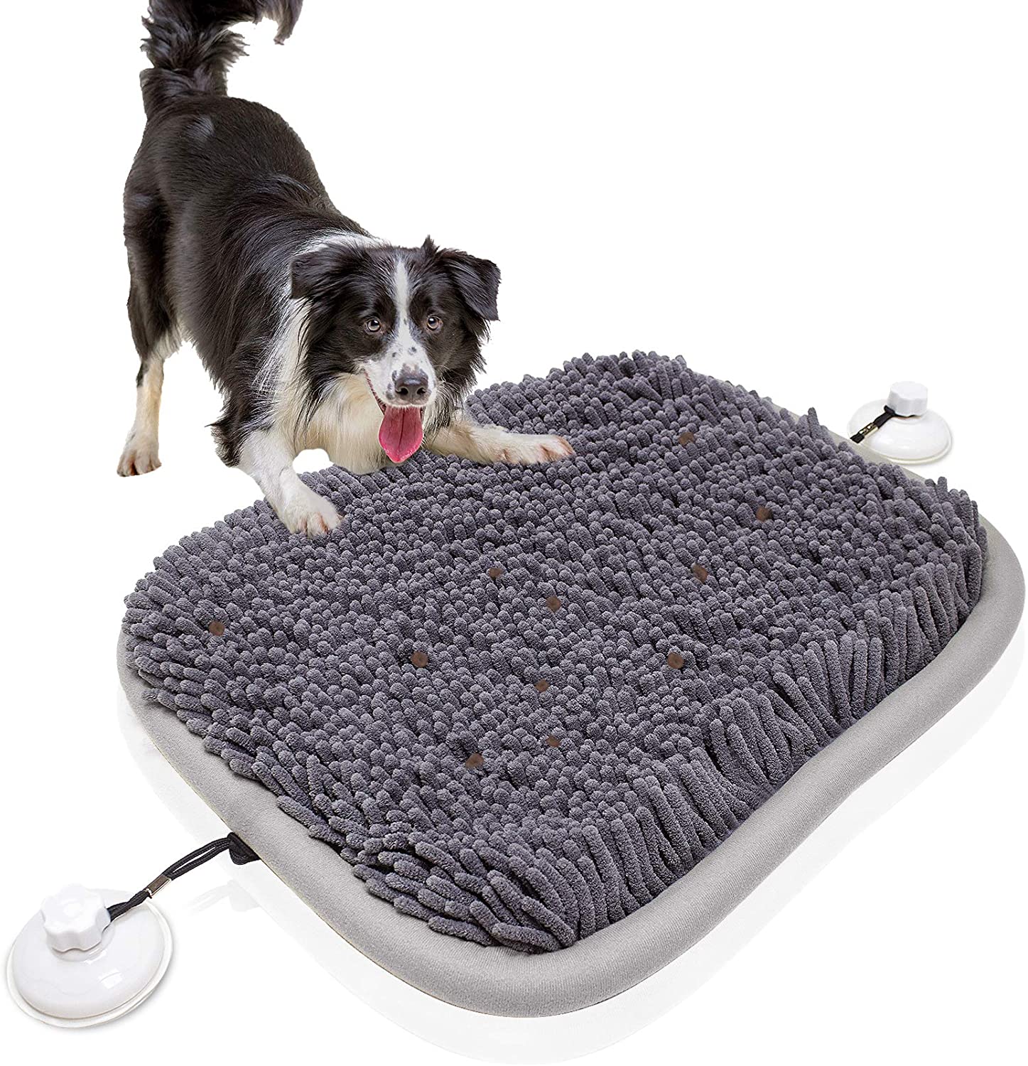 Pet Snuffle Mat for Dogs Training Feeding Pizza Platter Sniffing Training Snuffle Mats