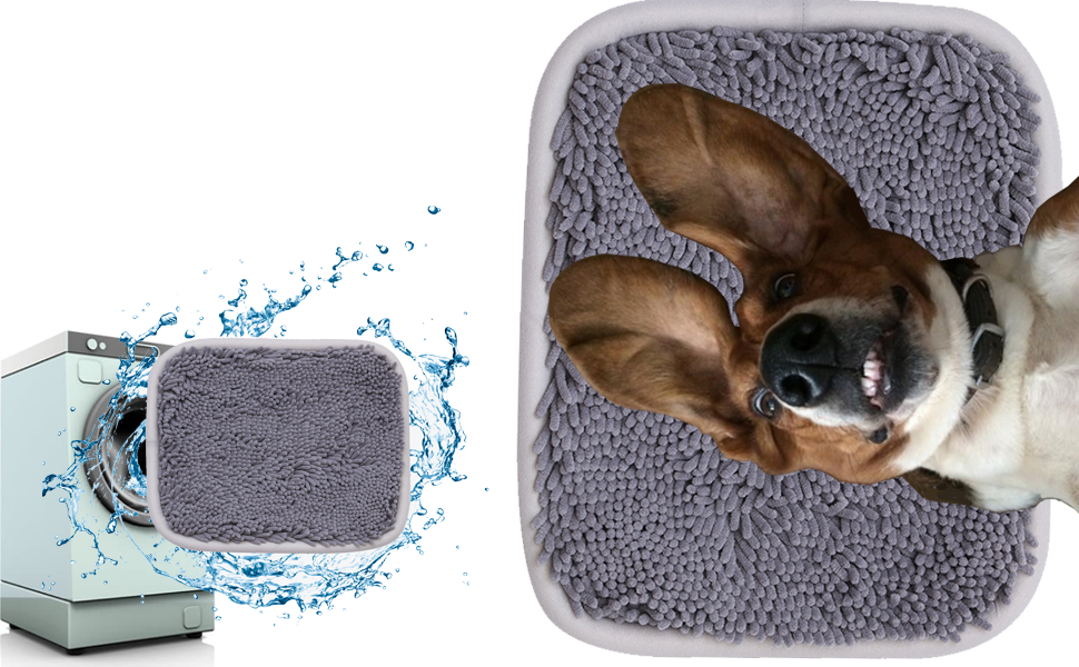 Pet Snuffle Mat for Dogs Training Feeding Pizza Platter Sniffing Training Snuffle Mats