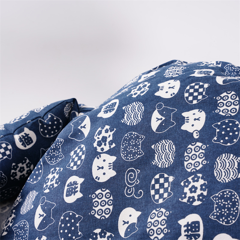 Lavender scent Round Plush Soft Washable Dog Pet Cat Beds For Indoor Cats