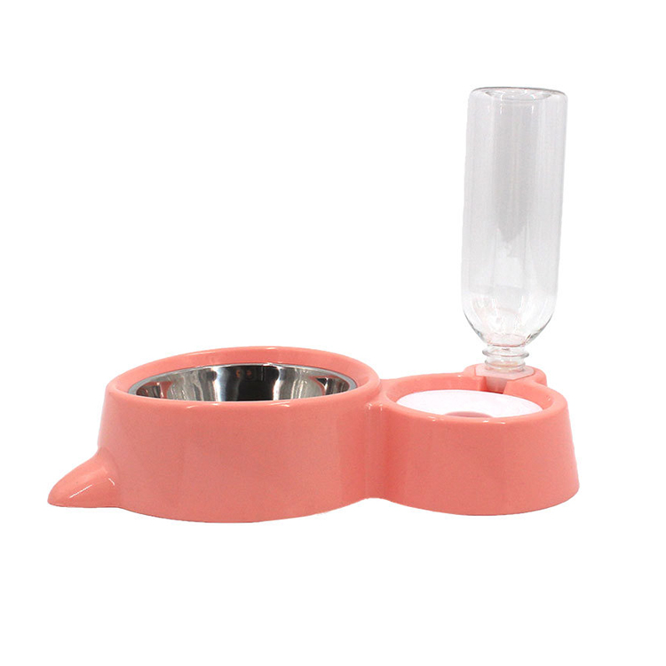 Designer Adjustable Double Side Pet Food Feeding Bowl For Cats And Dogs