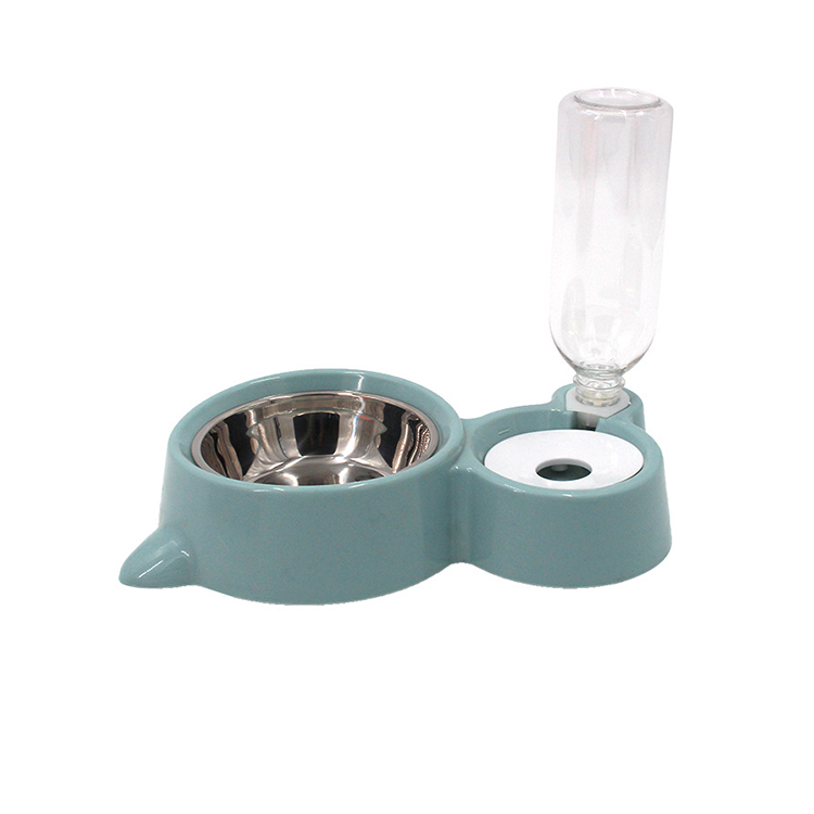 Designer Adjustable Double Side Pet Food Feeding Bowl For Cats And Dogs