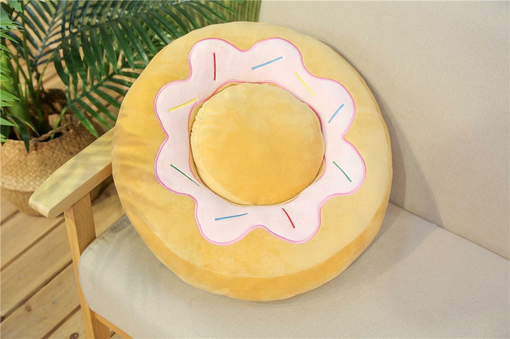 Calming Dog Bed Long Plush Donut Pet Bed Hondenmand Round Orthopedic Lounger Sleeping Bag Kennel Cat Puppy