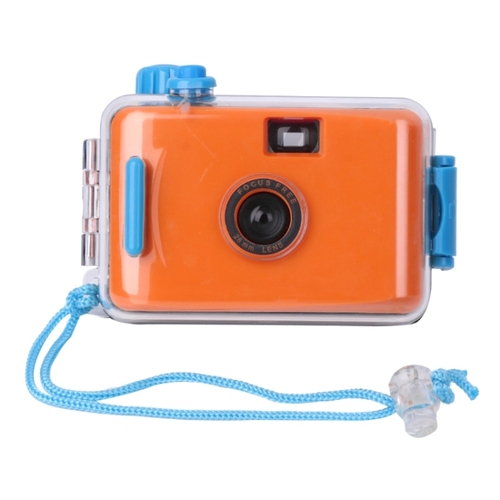 5m Waterproof Retro Film Mini Camera for Kids Point-and-shoot Kids Photo Camera Toy