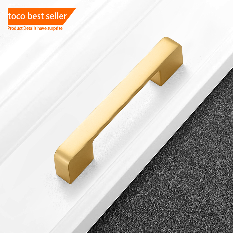 Toco Stainless Steel Hardware Push And Pull Plate Black Door Handles Luxury Hotel Bathroom Tubular Lever Door Handle
