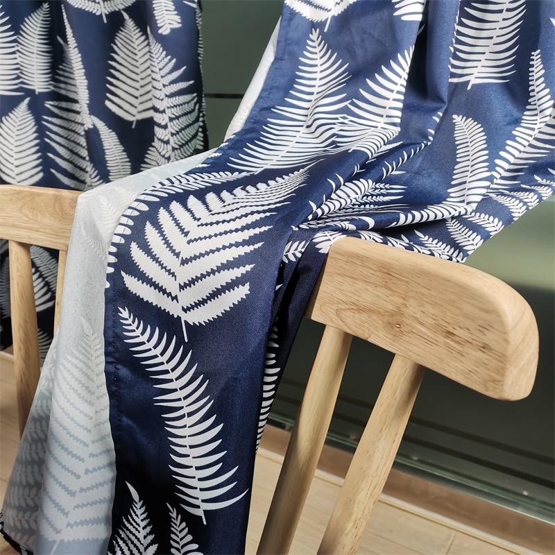 New Design High Shading Printed Window Curtain Fabric Curtains for Bedroom Blackout 100% Polyester Window Decoratio