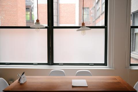 HOMIDEK Translucent Static Cling Window Film Privacy Decorative Film White Glass Film