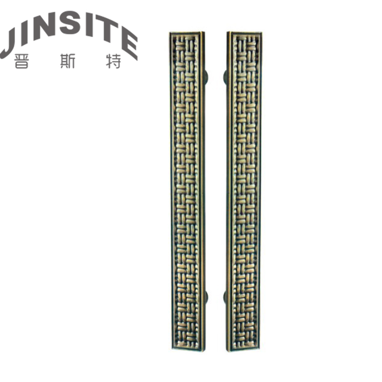 luxury decorative brass interior door handle