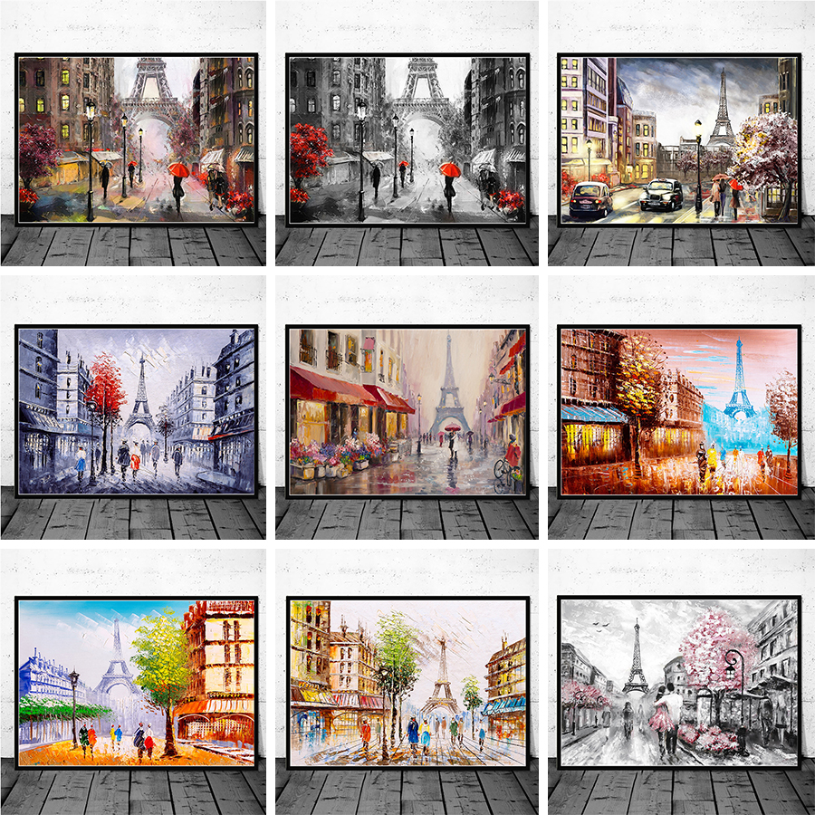 2022 Wall Art DIY paint by numbers pictures canvas modern oil painting