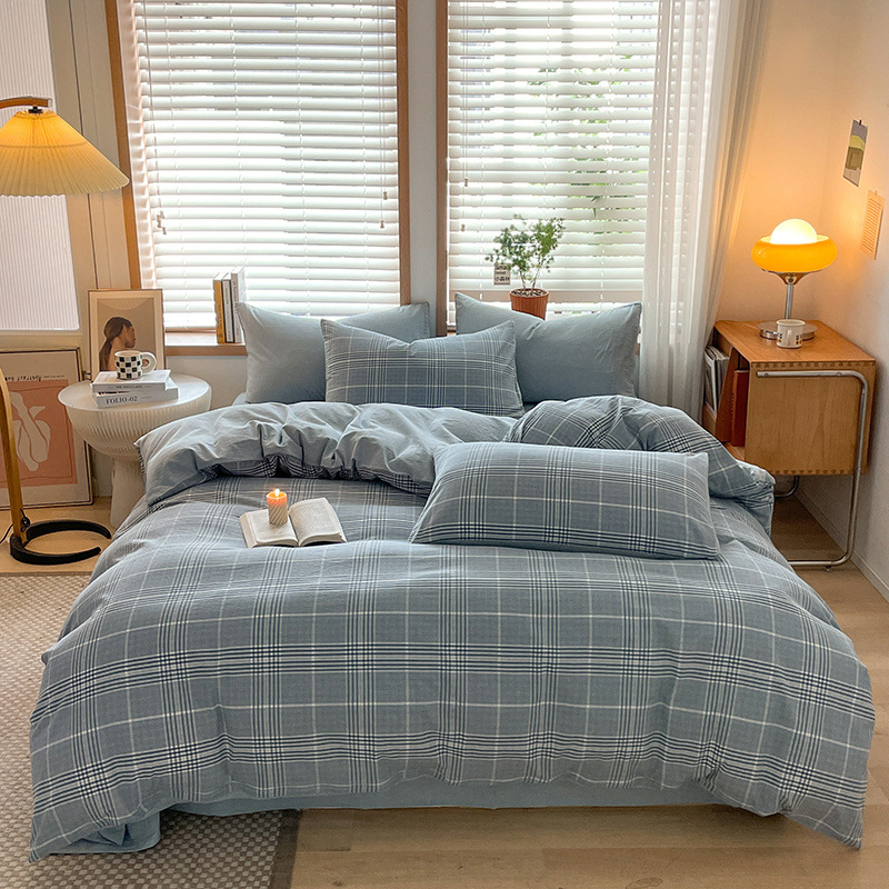 Four piece designer bedding luxury brand designer comforter sets bedding for queen
