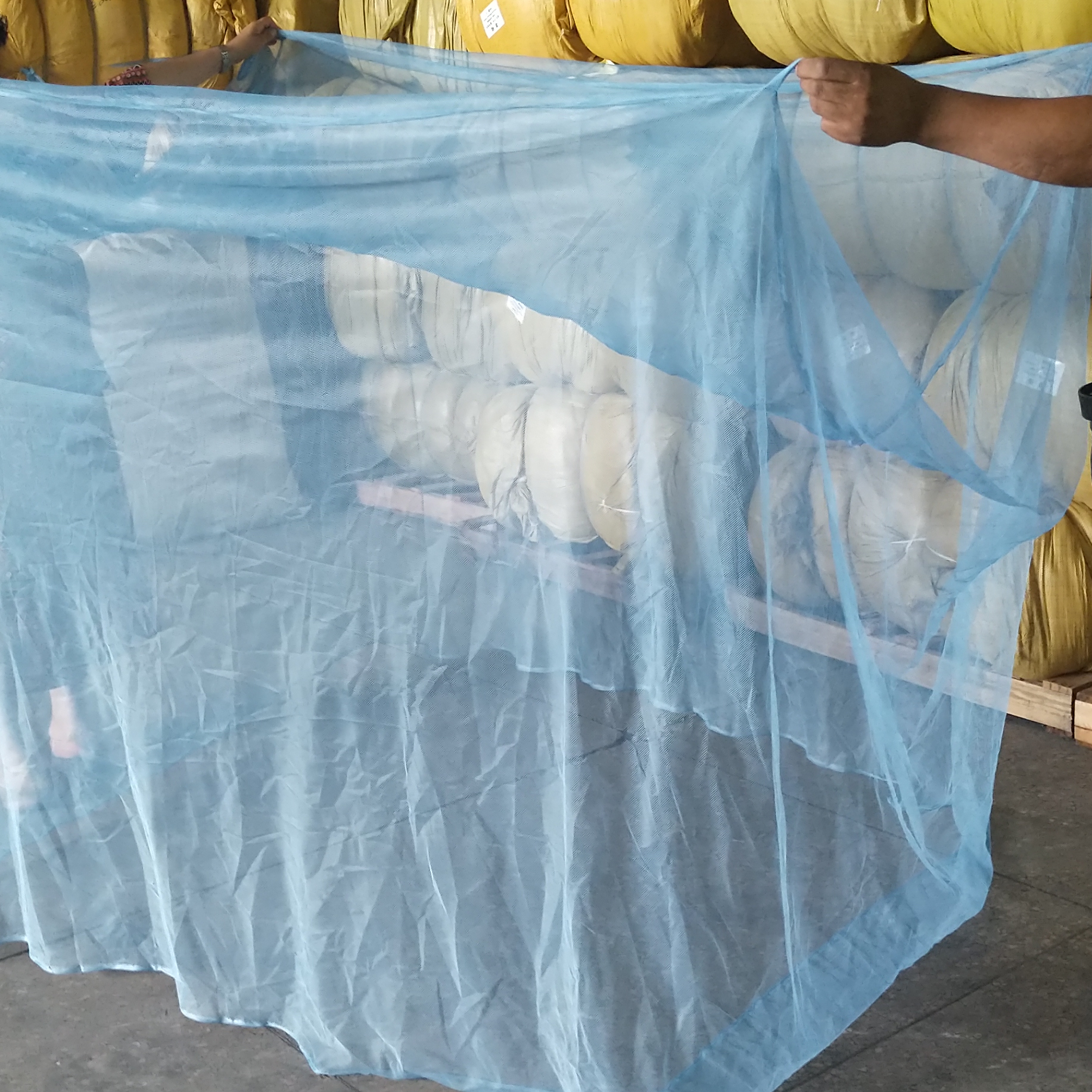 permanent treated mosquito netting large bed size