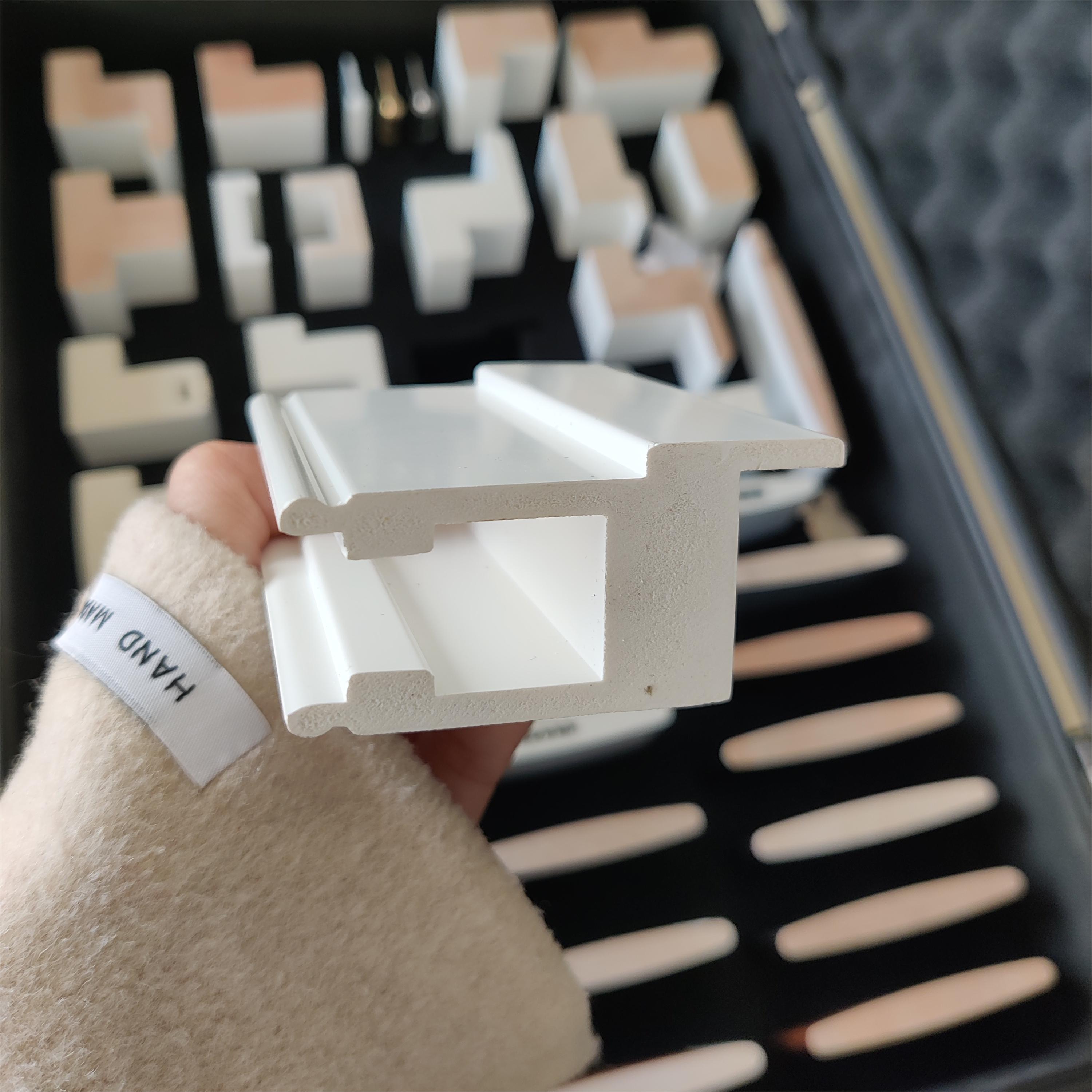 Adjustable PVC louver shutter window PVC Profiles Frame Louver Blinds Components For Interior Decoration