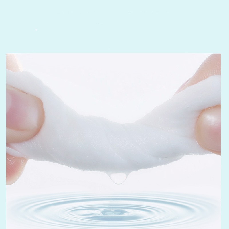 No  Eye Makeup Remover Wet Wipes Lazy People Disposable Cosmetic Remove Towel Facial Cleansing Pad Cotton Pads