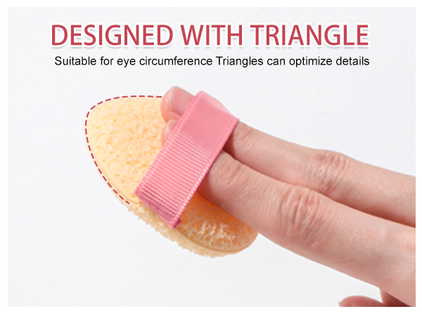BS-MALL Facial Cleansing Sponges Skin-friendly Reusable Soft Reusable Makeup Removal Pad Facial Cleansing Exfoliating Sp