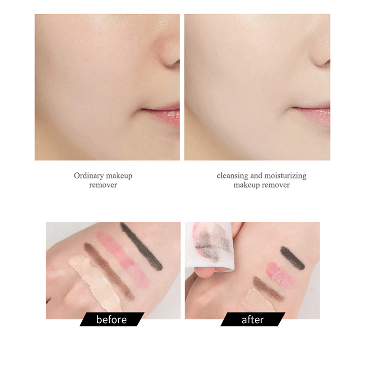  ARTMISS Red Smooth Mildly Reusable Face Eye Lips Cotton Pads Makeup Remover