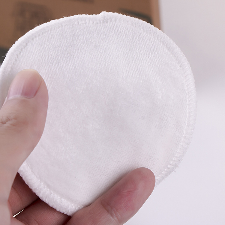  Reusable Bamboo Eco-friendly Make Up Remover Puff Velvet Washable Makeup Remover Pads