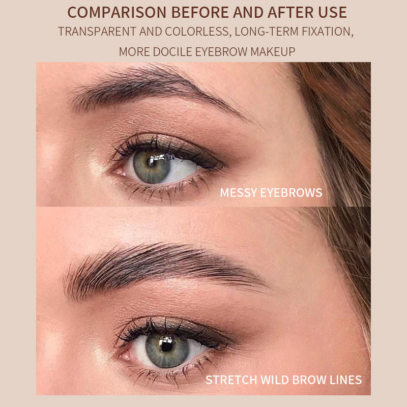   Brow Freeze Styling Wax Natural Eye Brow Wax Stick Private Label New Formula Brow Soap Pen Pencil Wax Eyebro