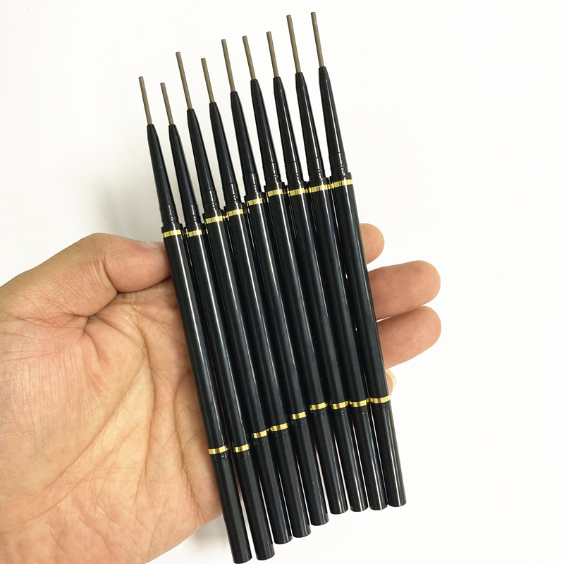  makeup double ended waterproof 5 color private label eyebrow pencil