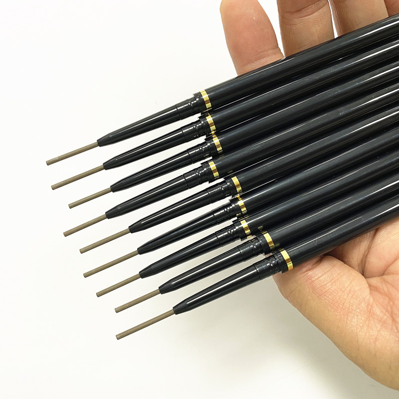  makeup double ended waterproof 5 color private label eyebrow pencil