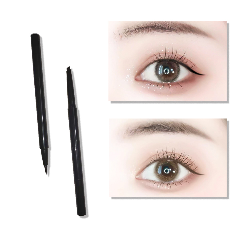  2 in 1 eyeliner eyebrow pencil makeup professional vegan waterproof eyeliner pencil private label brow pencil