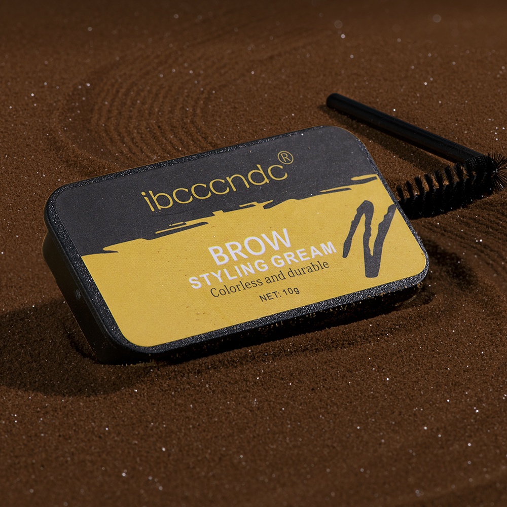  waterproof 4D eyebrow with brush vegan gel brow wax pencil fixing clear makeup