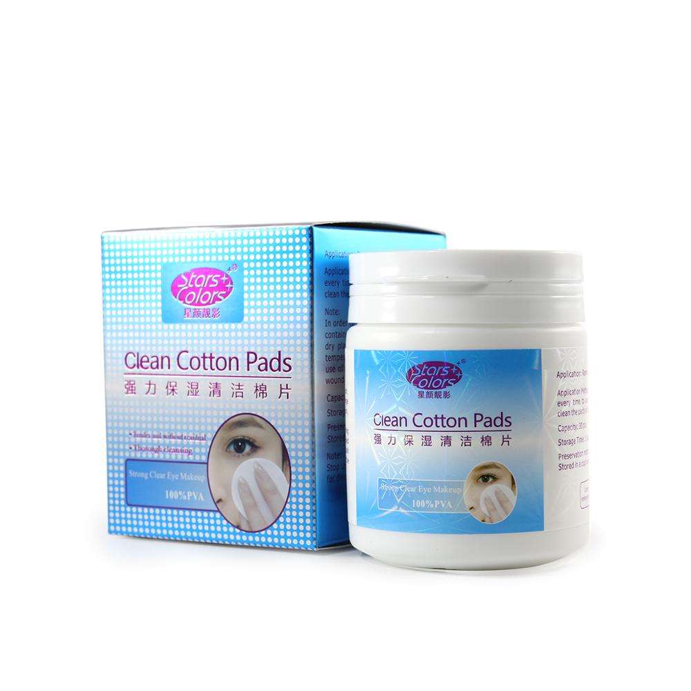Clean Eye Cream Makeup Remover Wipes Moisturizing Cotton Pads