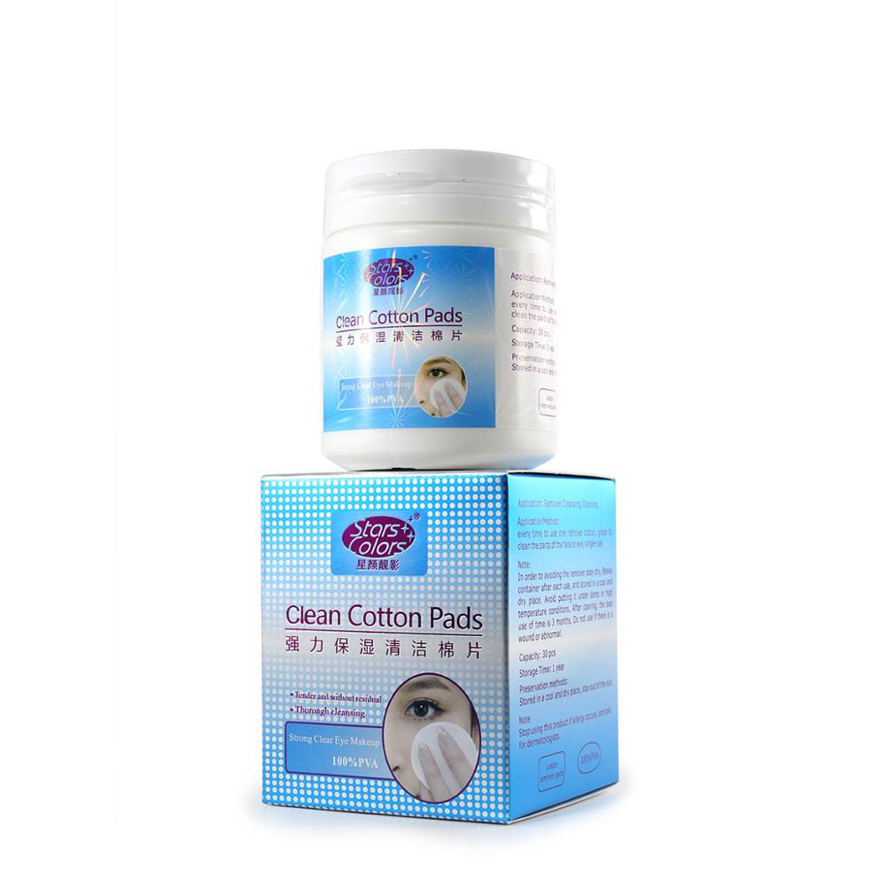 Clean Eye Cream Makeup Remover Wipes Moisturizing Cotton Pads
