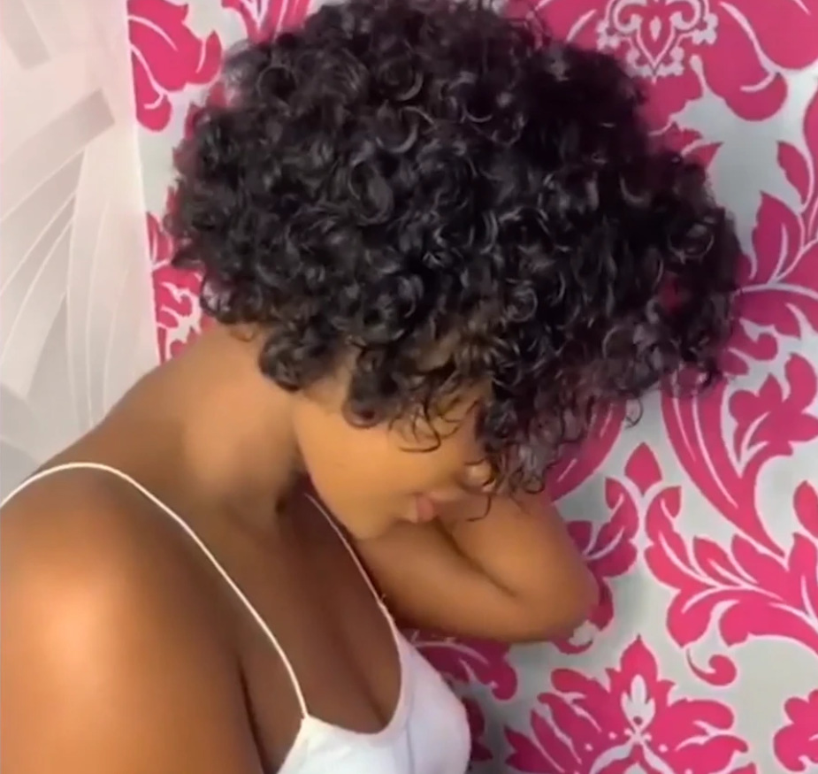  s Short Wigs Types Synthetic Hair Extensions Natural Curly High Temperature Synthetic Hair Wigs