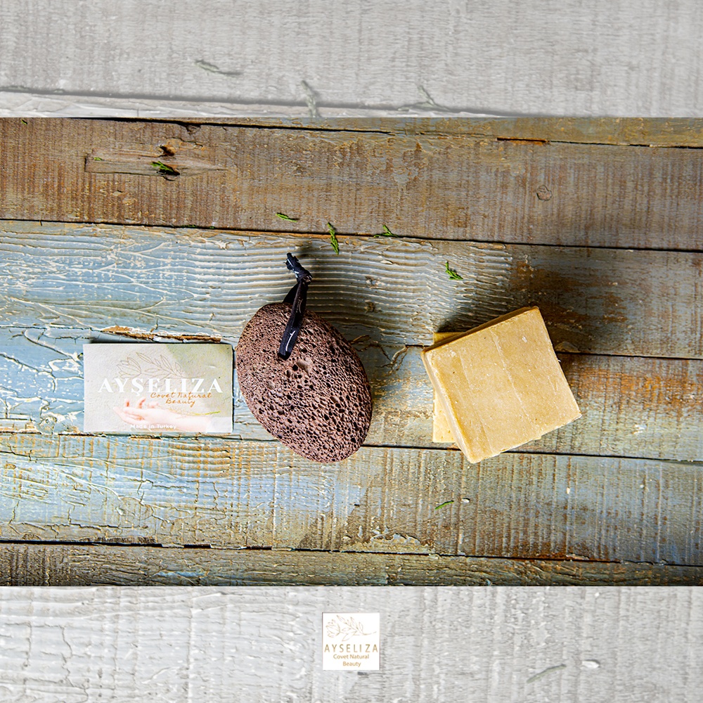 Ayseliza Volcanic Pumice Stone Foot Care For  Calluses and Hard Skin Remove Dead Skin Best Pedicure Manicure Cares N