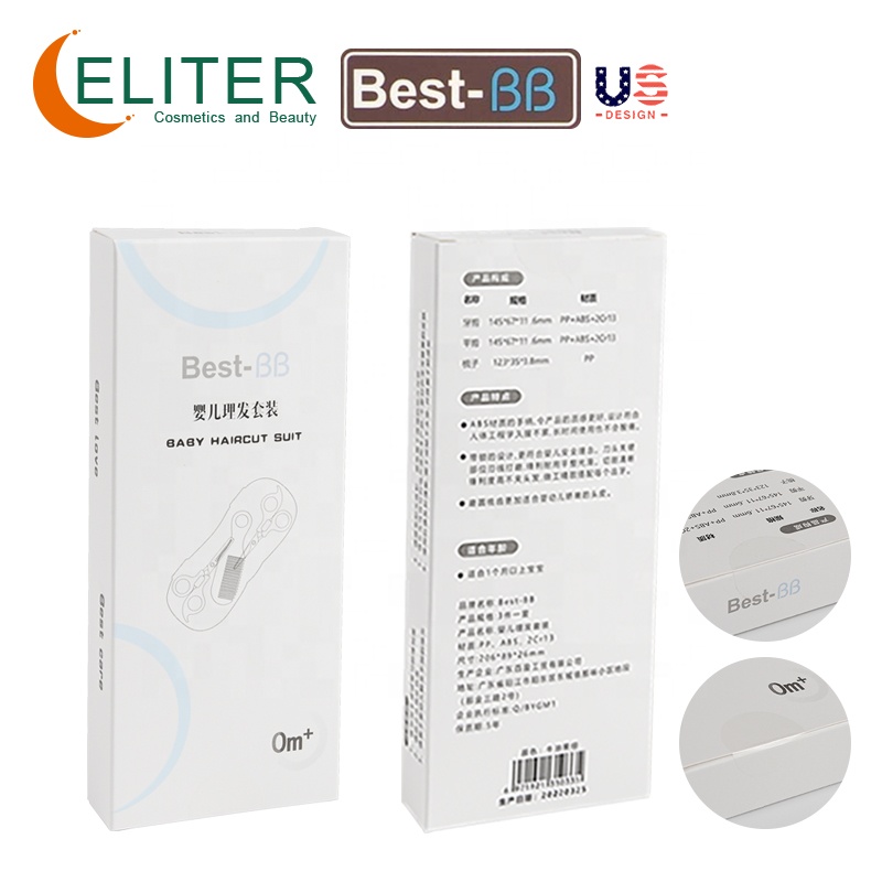 Eliter Baby Hot Sell In Stock Baby Newborn Baby Manicure Set Natural Hair Brush Sets Manicure & Pedicure Set