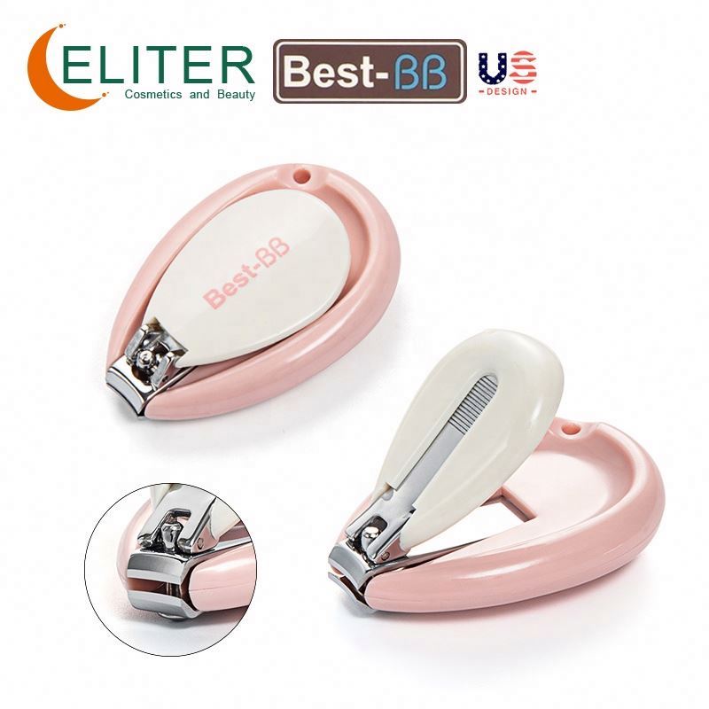 Eliter Hot Sell In Stock Eco-friendly 4-in-1 Baby Somm Set Baby Care Grooming Set Cute Manicure Set With Cardboard Pack