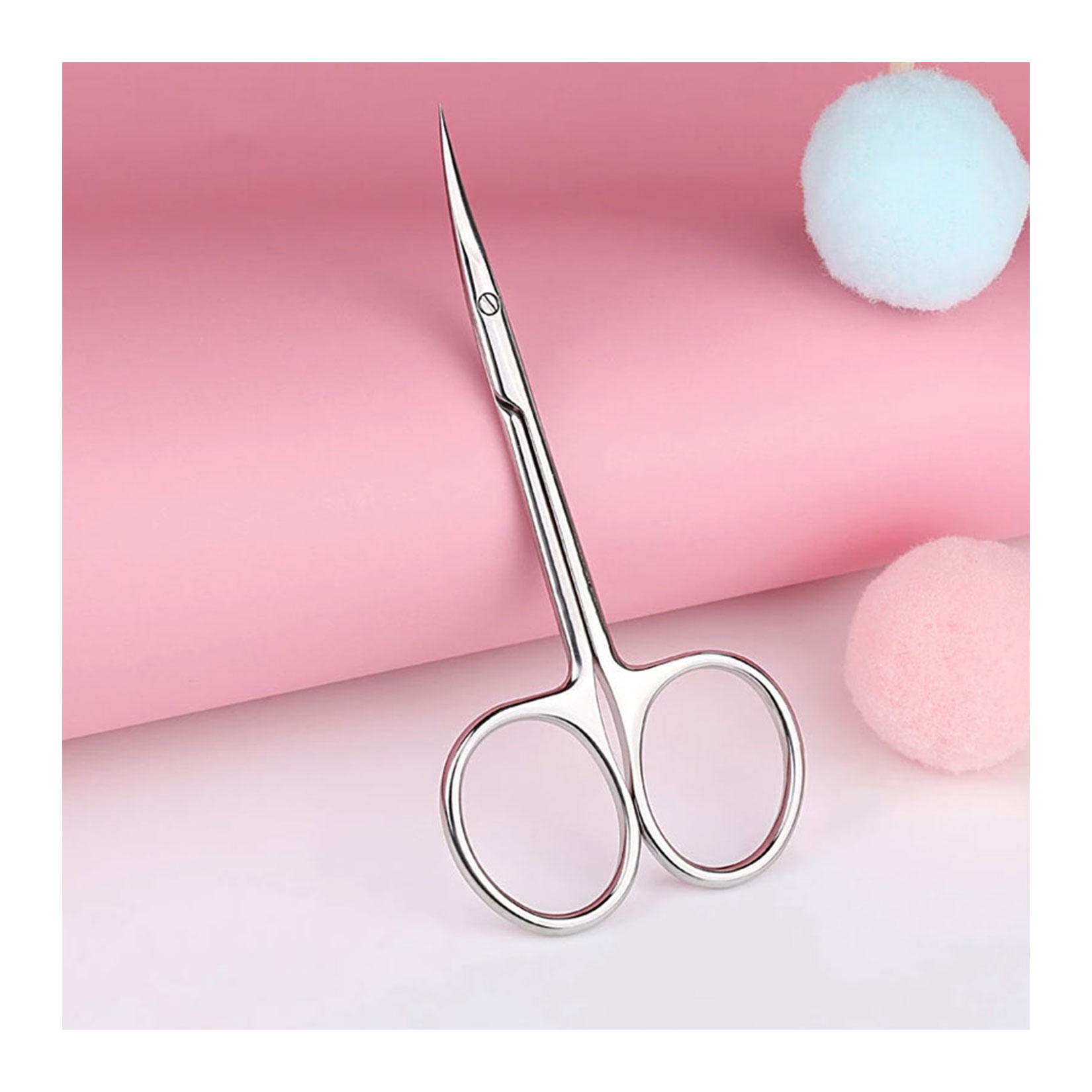 Russian Beauty Eyebrow Scissors High-quality Curve Mouth Exfoliating Hair Removal Trimmer Nail Care Tools SE-50-3