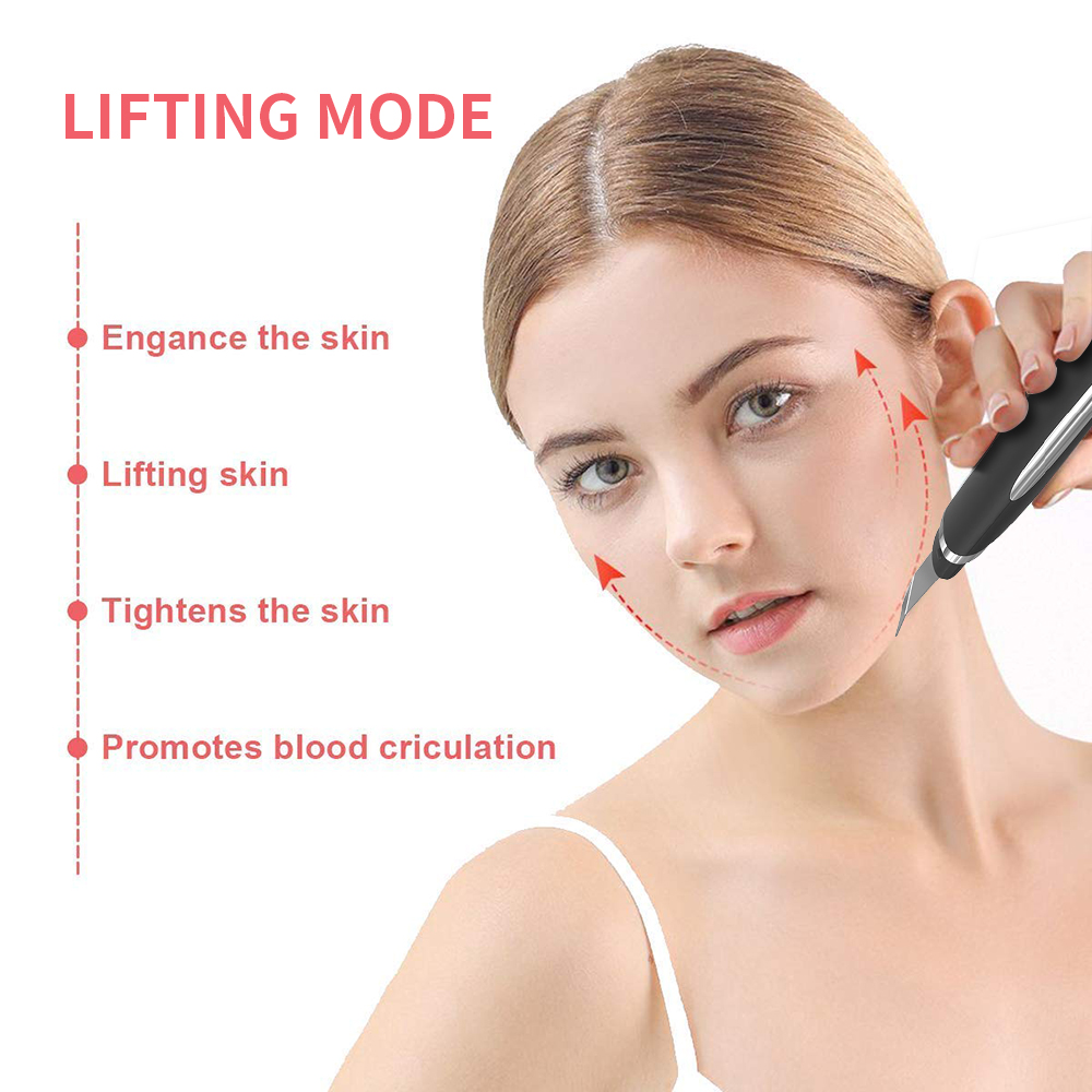 Beauty Care Equipment Facial Scraper Face Electric Ultrasound Ultrasonic Skin Spatula Scrubber