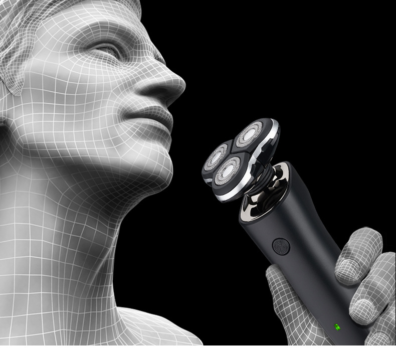 7D  Waterproof Rechargeable Multi-Function Razor 3 Floating heads Electric Shaver men