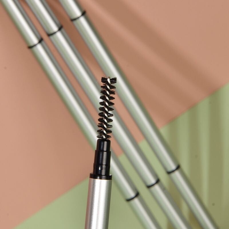 Long-lasting Vegan Waterproof   your  Eyebrow Pencil with Brush Private Label Eyebrow Pencil