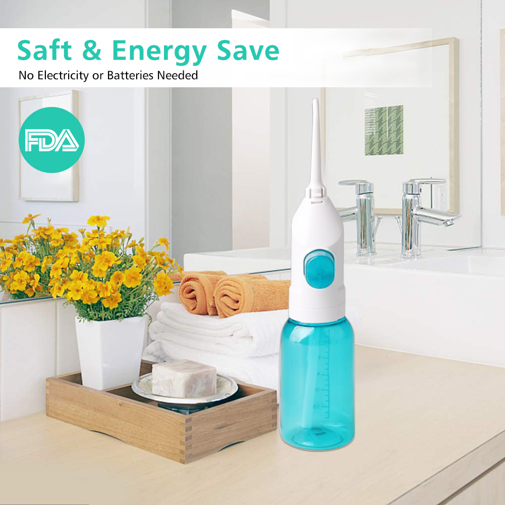 Cordless Water Flosser Pik Castem  Floss Pick Airfloss  Dental Flosser Portable oral Irrigator