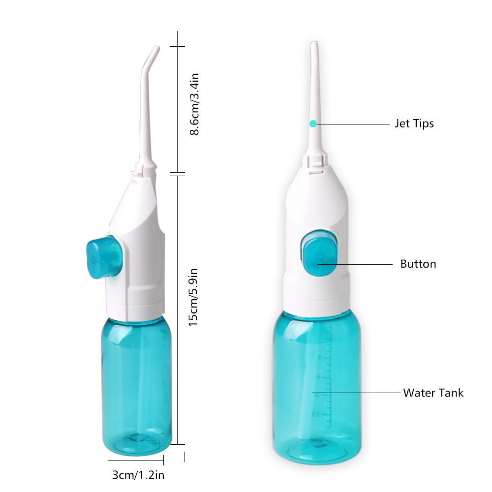 Cordless Water Flosser Pik Castem  Floss Pick Airfloss  Dental Flosser Portable oral Irrigator