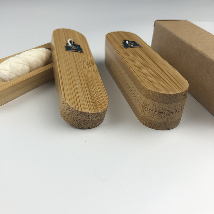 Organic Eco Friendly Biodegradable Dental Floss Pick Yarn Candelilla Waxed  Bamboo Silk Dental Floss