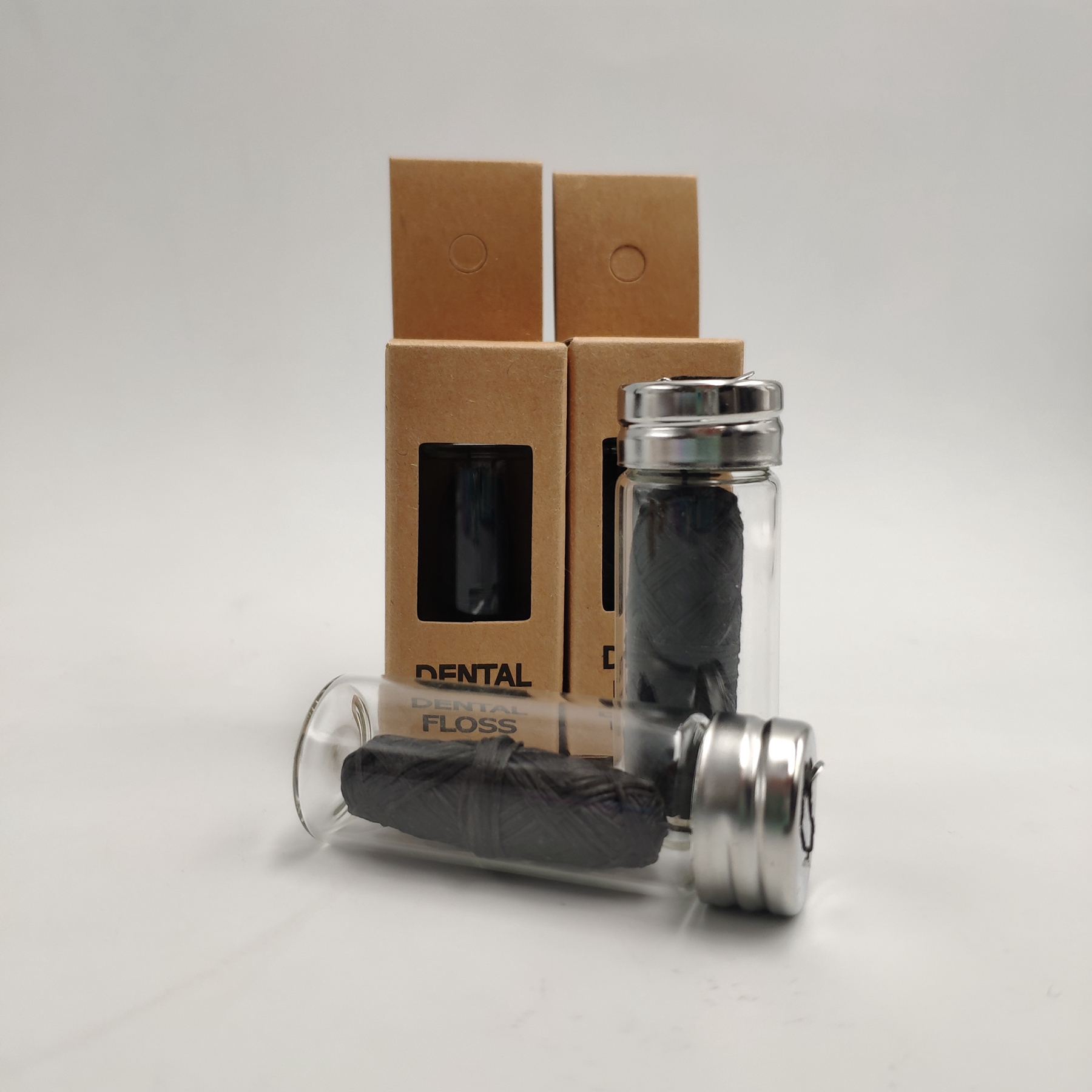 dental floss pick tooth cleaner Zero Waste Eco corn Dental Floss with corn thread tooth floss