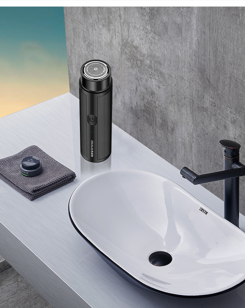 Rechargeable Wireless Face Hair Beard Razor Remove Mini Shaver Electric