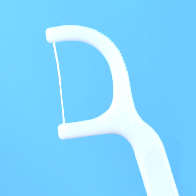 Bulk Biodegradable Personalized Eco Friendly Flosser Vegan Silk Tooth Nylon Dental mint dental floss picks with travel c
