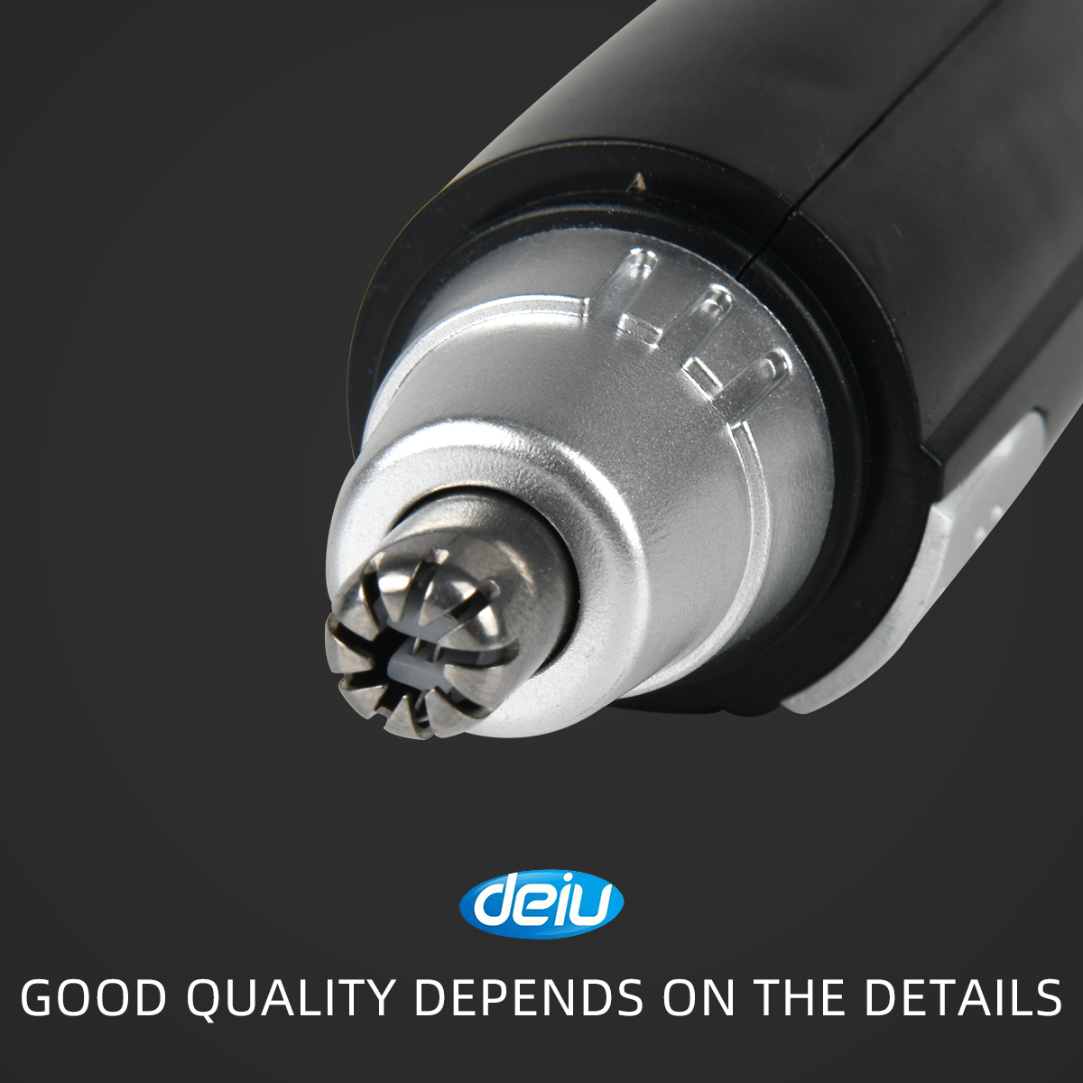 Deiu Best Pen Hair Men Shaving Removal Electric Man Woman Beard Slim Black Nose Hrai Trimmer