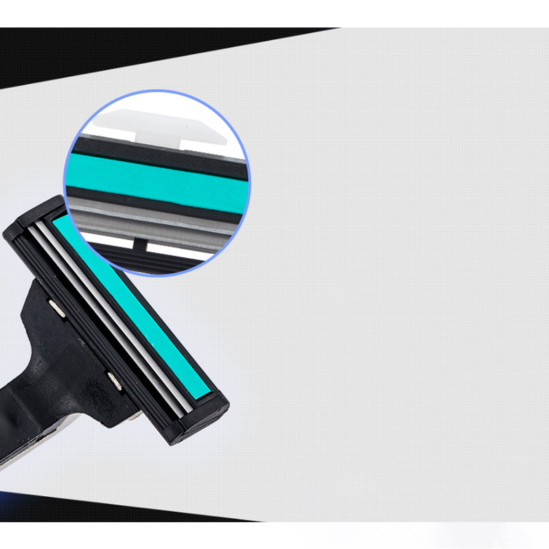 Stainless Steel Double-layer Manual Men Razor